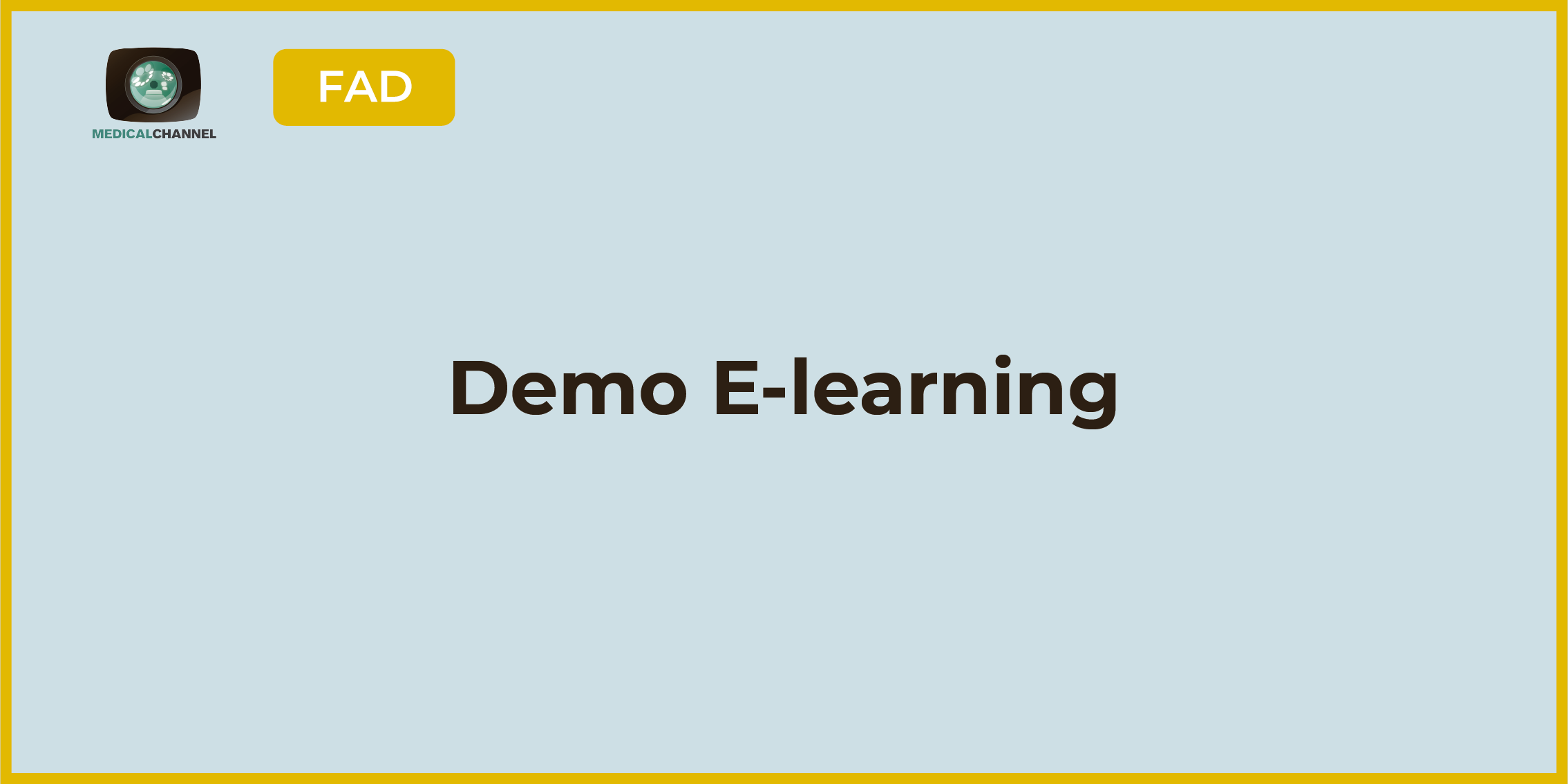 Demo e-learning